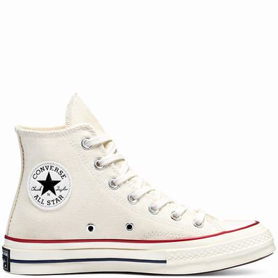 Converse Chuck 70 Classic - Miesten Matalavartiset Tennarit - Beige/TummanPunainen